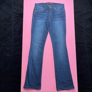 Joe’s Jeans (Size 27) “Skinny Bootcut” Dark Blue Denim